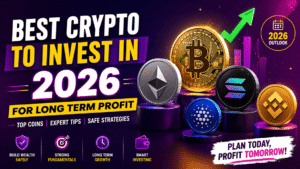 Best Crypto to Invest in 2026 for Long-Term Profit (Beginner-Friendly Guide)