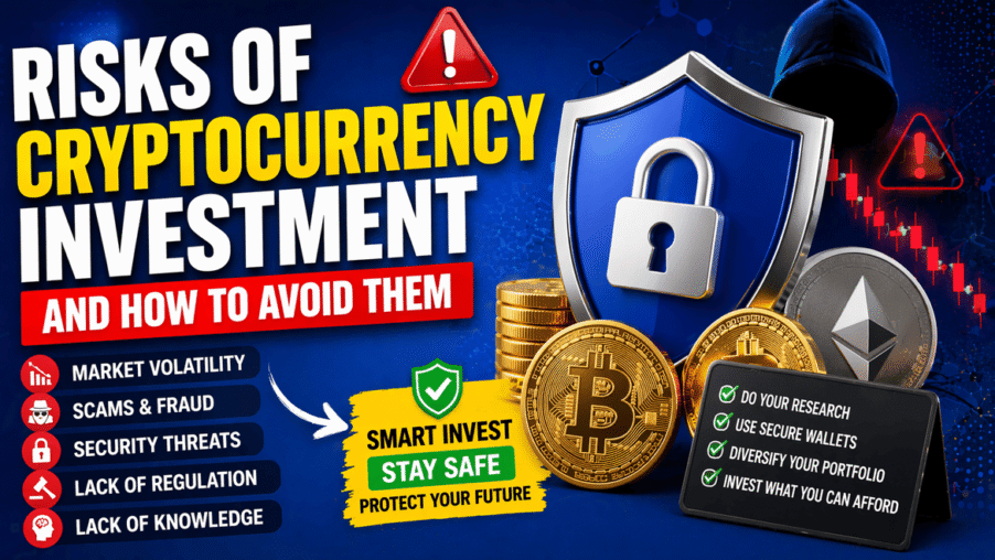 Risks of Cryptocurrency Investment and How to Avoid Them (2026 Guide)