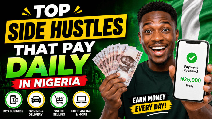 Top Side Hustles That Pay Daily in Nigeria (2026 Guide)